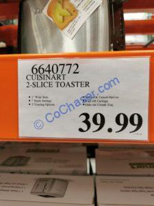 Costco-6640772-Cuisinart-2-Slice-Toaster-tag